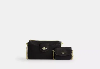 Coach Outlet Poppy Crossbody Bag In Black