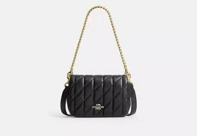 Coach Outlet Quinn Bag With Quilting In Black