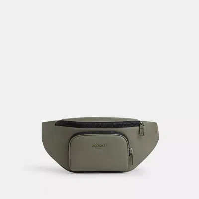 Coach Outlet Racer Belt Bag In Smooth Leather In Multi