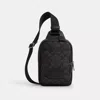 Coach Outlet Racer Sling Pack In Signature In Grey
