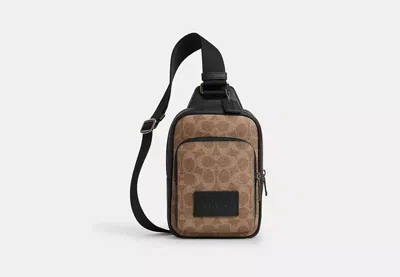 Coach Outlet Racer Sling Pack In Signature In Multi