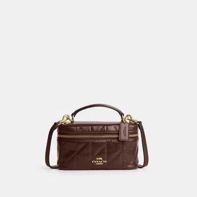 Coach Outlet Rainer Crossbody Bag 18 With Quilting In Brown