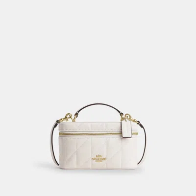 Coach Outlet Rainer Crossbody Bag 18 With Quilting In White