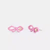 COACH OUTLET RESIN MINI BOW STUD EARRINGS