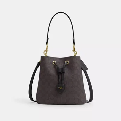 Coach Outlet Rowan Bucket Bag In Signature Canvas