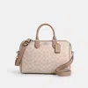 Coach Outlet Rowan Large Satchel Bag In Signature Canvas In Multi