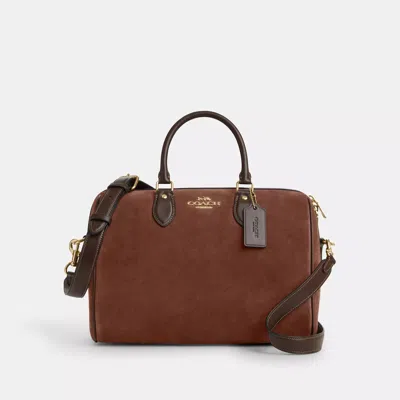 Coach Outlet Rowan Large Satchel Bag In Multi