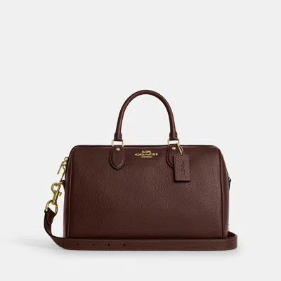 Coach Outlet Rowan Large Satchel Bag In Multi