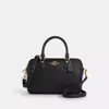 Coach Outlet Rowan Satchel Bag In Black