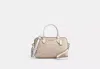 Coach Outlet Rowan Satchel Bag In Signature Canvas In Beige