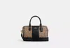 Coach Outlet Rowan Satchel Bag In Signature Canvas In Beige
