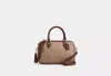 Coach Outlet Rowan Satchel Bag In Signature Canvas In Brown