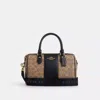Coach Outlet Rowan Satchel Bag In Signature Canvas In Multi