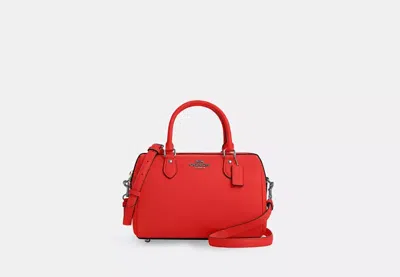 Coach Outlet Rowan Satchel Bag In Red