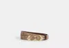 Coach Outlet Signature Buckle Belt, 25 Mm In Brown