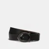 Coach Outlet Signature Buckle Cut To Size Reversible Belt, 38 Mm In Black