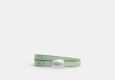 Coach Outlet Signature Buckle Cut To Size Reversible Eliza Belt, 18 Mm In Multi