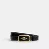 Coach Outlet Signature Buckle Cut To Size Reversible Morgan Belt, 25 Mm In Black