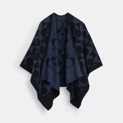 Coach Outlet Signature Cape In Black