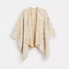 Coach Outlet Signature Cape In White