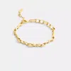 Coach Outlet Signature Chain Link Bracelet In Gold
