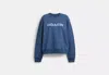 Coach Outlet Signature Crewneck In Blue