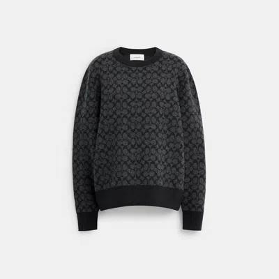Coach Outlet Signature Crewneck Sweater