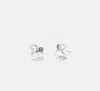 Coach Outlet Signature Crystal Cluster Stud Earrings In Silver