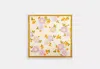 Coach Outlet Signature Floral Print Silk Bandana In Sand