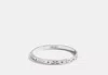 Coach Outlet Signature Hinged Bangle In Grey