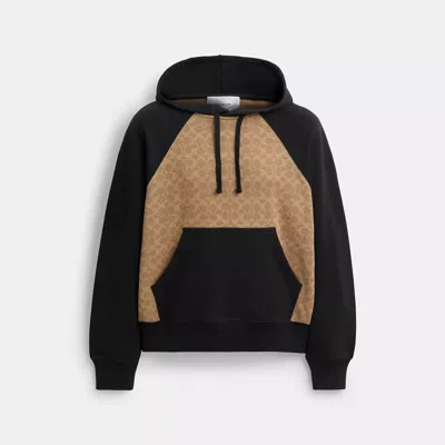 COACH OUTLET SIGNATURE HOODIE IN ORGANIC COTTON
