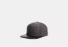 Coach Outlet Signature Jacquard Flat Brim Hat In Grey