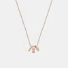 Coach Outlet Signature Rondell Necklace In Multi