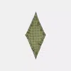 Coach Outlet Signature Silk Diamond Scarf In Green