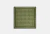 Coach Outlet Signature Silk Square Scarf In Green