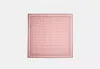 Coach Outlet Signature Silk Square Scarf In Pink