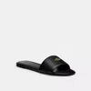 Coach Outlet Signature Slide Sandal In Black