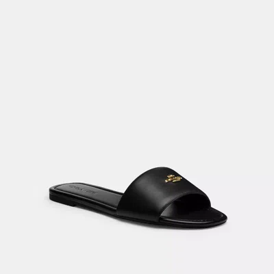 COACH OUTLET SIGNATURE SLIDE SANDAL