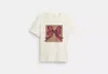 Coach Outlet Signature Square Bow T-shirt In Beige