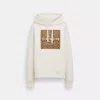 Coach Outlet Signature Square Hoodie In White