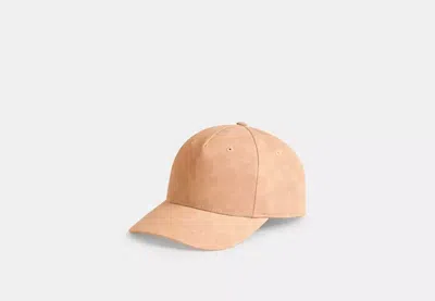 Coach Outlet Signature Sun Bleached Baseball Hat In Gold