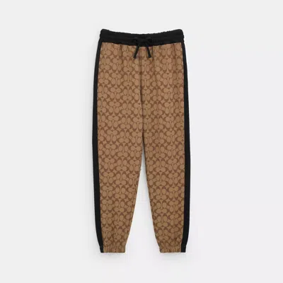 COACH OUTLET SIGNATURE SWEATPANTS