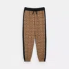 Coach Outlet Signature Sweatpants In Multi