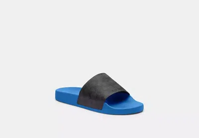 Coach Outlet Slide In Blue