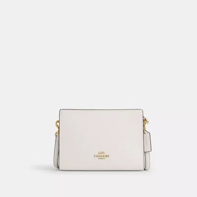 Coach Outlet Slim Crossbody Bag In Gold