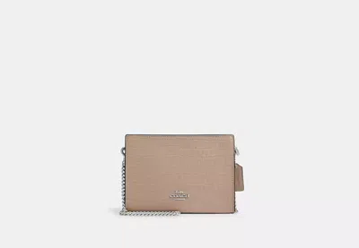 Coach Outlet Slim Crossbody In Beige
