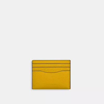 Coach Outlet Slim Id Card Case In Brown