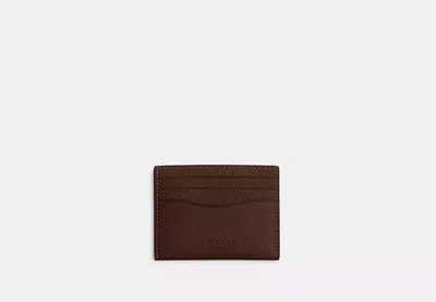 Coach Outlet Slim Id Card Case In Brown