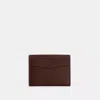 Coach Outlet Slim Id Card Case In Brown