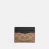 Coach Outlet Slim Id Card Case In Signature Canvas In Multi